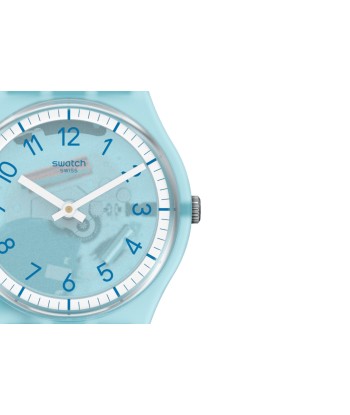 MONTRE SWATCH LIGHTBLUE PAY! les muscles