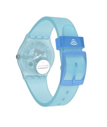 MONTRE SWATCH LIGHTBLUE PAY! les muscles