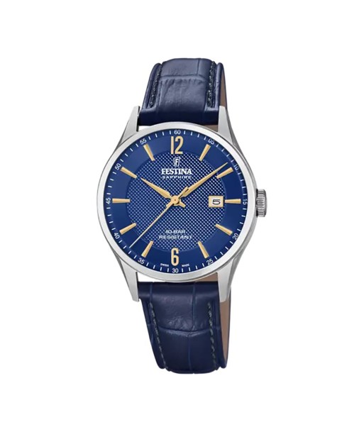 MONTRE FESTINA SWISS MADE F20007/3 BLEU de l' environnement