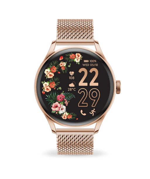 ICE SMART TWO ROSE-GOLD MILANESE hantent personnes