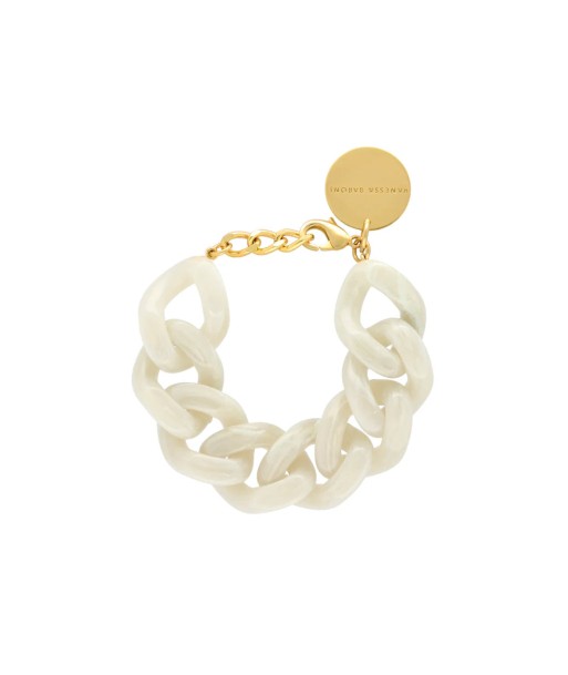 GREAT BRACELET SNOW WHITE MARBLE VANESSA BARONI shop