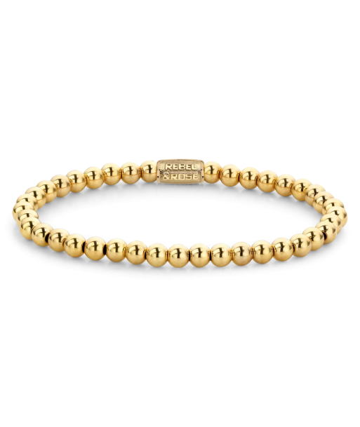 BRACELET REBEL & ROSE YELLOW GOLD ONLY rembourrage situé sous