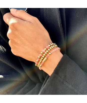 BRACELET REBEL & ROSE YELLOW GOLD ONLY rembourrage situé sous