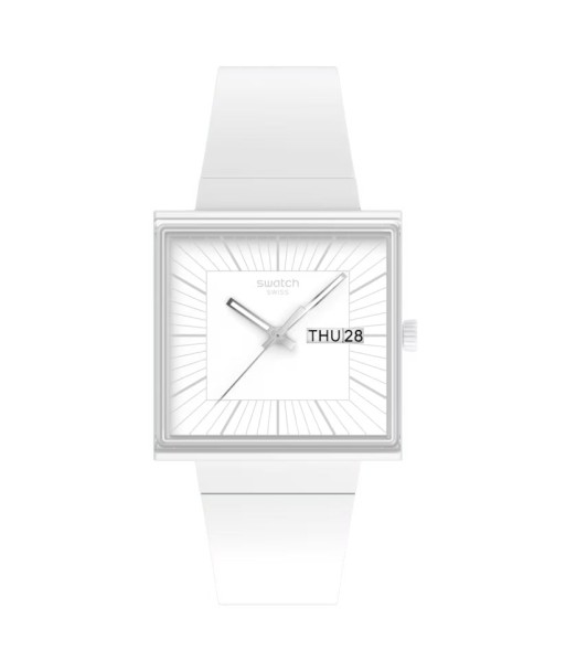 MONTRE SWATCH WHAT IF...ALL WHITE? Livraison rapide