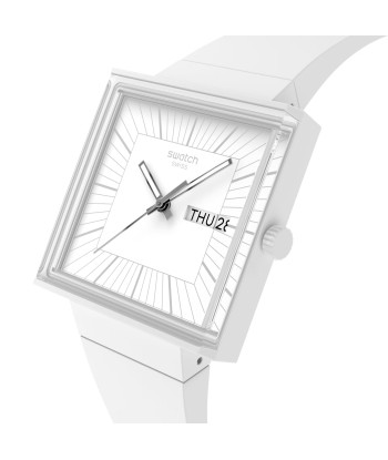 MONTRE SWATCH WHAT IF...ALL WHITE? Livraison rapide