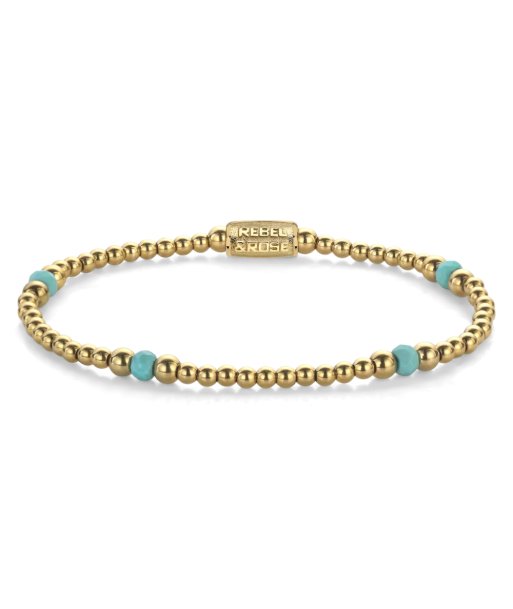 BRACELET REBEL & ROSE TOUCH OF TURQUOISE en linge