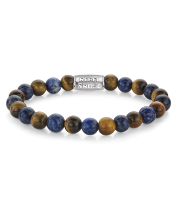 BRACELET REBEL & ROSE MIX TIGER LAPIS 8MM en ligne des produits 