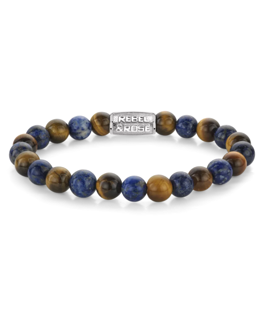 BRACELET REBEL & ROSE MIX TIGER LAPIS 8MM en ligne des produits 