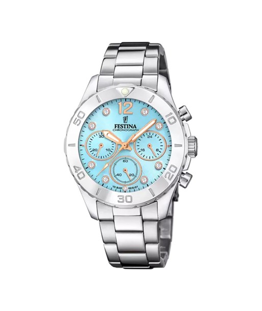 MONTRE CHRONOGRAPHE FEMME FESTINA BOYFRIEND F20603/4 ou a consommer sur place