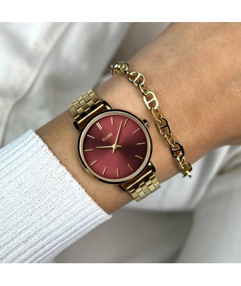 BOHO CHIC PETITE STEEL, DARK CHERRY, GOLD COLOUR l'achat 