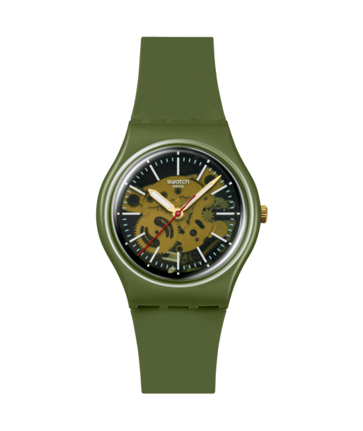 MONTRE SWATCH THRU THE GREENERY des créatures d'habitude