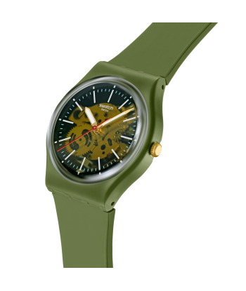 MONTRE SWATCH THRU THE GREENERY des créatures d'habitude