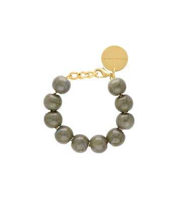 BEADS BRACELET LIGHT OLIVE MARBLE Profitez des Offres !