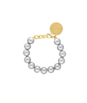 MINI BEADS BRACELET GREY PEARL le concept de la Pate a emporter 