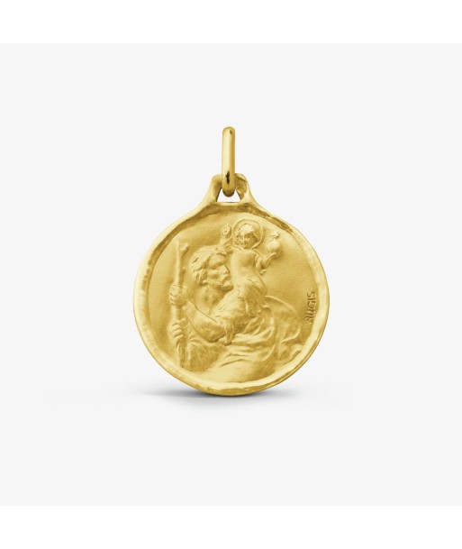 MEDAILLE AUGIS SAINT CHRISTOPHE OR JAUNE 750 de la marque