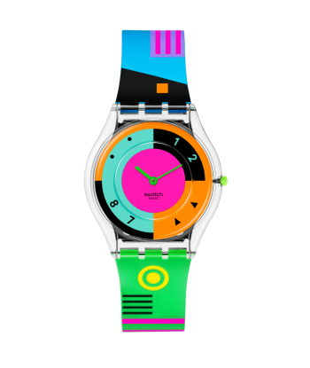 MONTRE SWATCH NEON HOT RACER d'Europe débarque