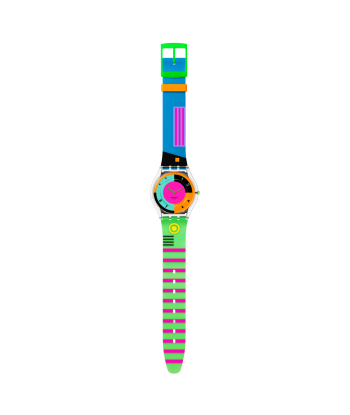 MONTRE SWATCH NEON HOT RACER d'Europe débarque