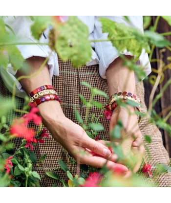 BRACELET SIMONE A BORDEAUX COACHELLA STRASS COQUILLE D'OEUF les ctes