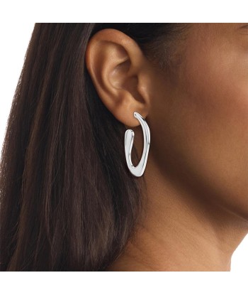 BOUCLES D'OREILLES CALVIN KLEIN HARMONIOUS CONNECTION SCULPTURAL en linge