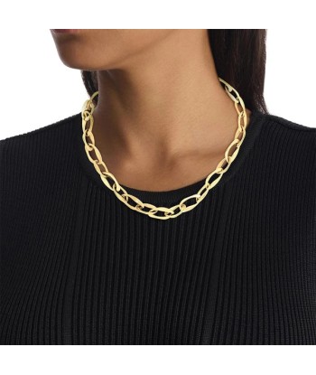 COLLIER CALVIN KLEIN HARMONIOUS CONNECTION SCULPTURAL DORÉ de l' environnement