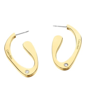 BOUCLES D'OREILLES CALVIN KLEIN HARMONIOUS CONNECTION SCULPTURAL de France