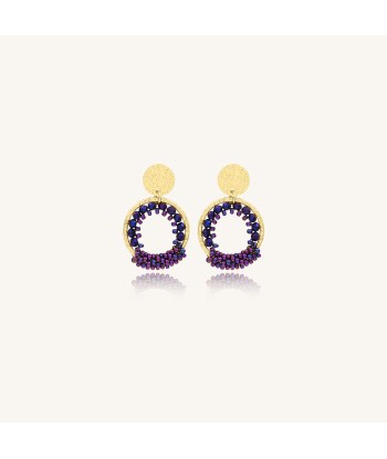 BOUCLES D'OREILLES SANTIBE MINI ETERNELLE brillant des détails fins