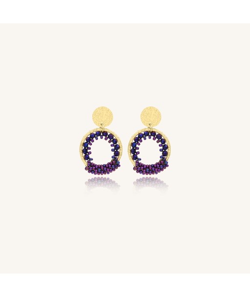 BOUCLES D'OREILLES SANTIBE MINI ETERNELLE brillant des détails fins