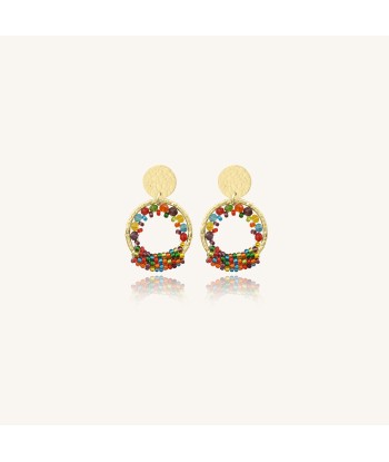 BOUCLES D'OREILLES SANTIBE MINI ETERNELLE brillant des détails fins