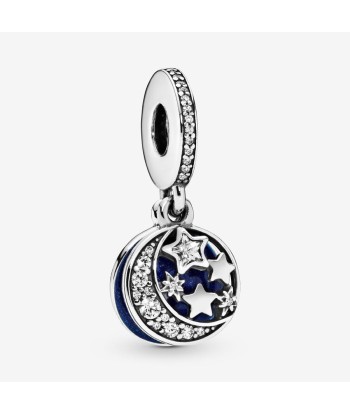 Charm Pandora Pendentif Lune et Ciel Nocturne À commander