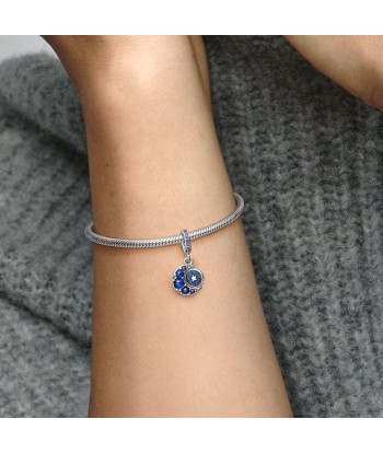 Charm Pandora Pendant Rotatif Lune Scintillante l'achat 