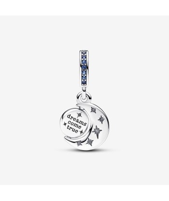 Charm Pandora Pendant Rotatif Lune Scintillante l'achat 