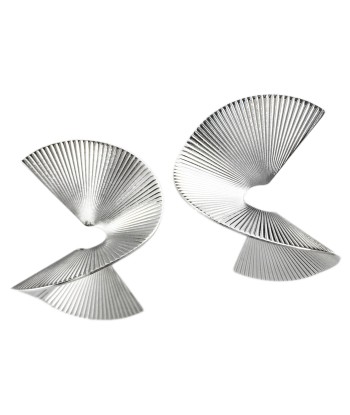 Solarwave Studs - Large - Silver chez Cornerstreet bien 