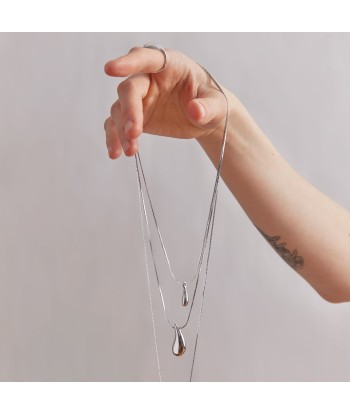 Droplet Pendant - Single - Silver vente chaude votre 