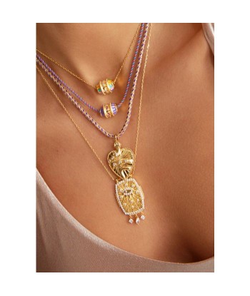 COLLIER MYA BAY - PURPLE TALISMAN Dans la société mordern