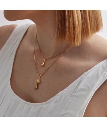 Droplet Pendant - Single - Gold la livraison gratuite