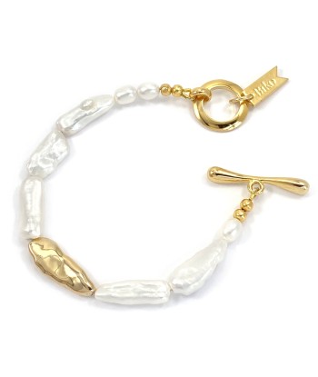 Elle Pearl Bracelet - Gold Par le système avancé 