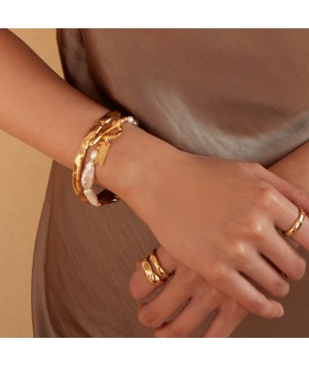 Elle Pearl Bracelet - Gold Par le système avancé 