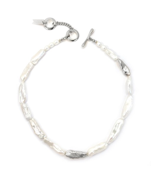 Elle Pearl Collar - Silver prix