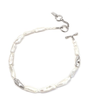 Elle Pearl Collar - Silver prix