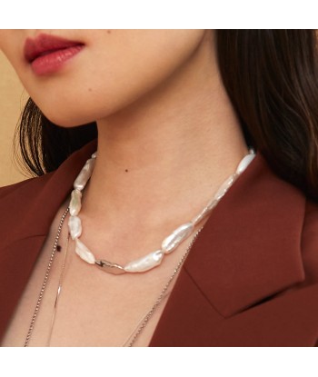 Elle Pearl Collar - Silver prix