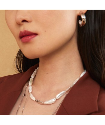 Elle Pearl Collar - Silver prix