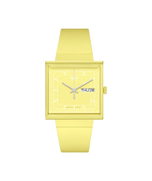 MONTRE SWATCH BIOCERAMIC WHAT IF… LEMON? en linge