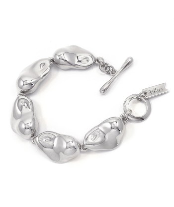 Molten Bracelet - Silver Dans la société mordern