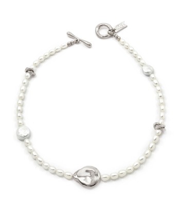 Alouet Pearl Collar - Silver brillant des détails fins