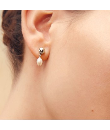 Alouet Pearl Studs - Silver une grave pollution 