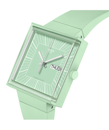 MONTRE SWATCH BIOCERAMIC WHAT IF… MINT? le des métaux précieux