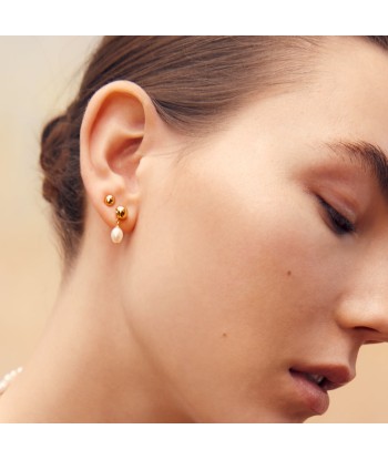 Alouet Pearl Studs - Gold JUSQU'A -70%! 