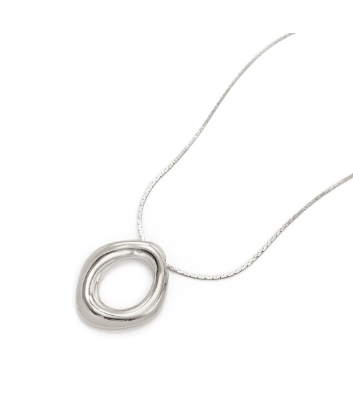 Cora Pendant - Large - Silver soldes