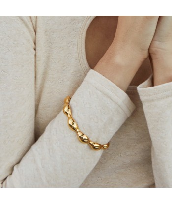 Contour Bangle - Gold pas cher 