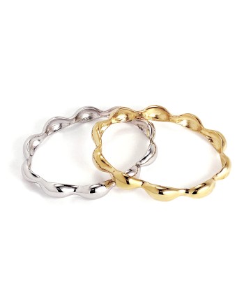 Contour Bangle - Gold pas cher 